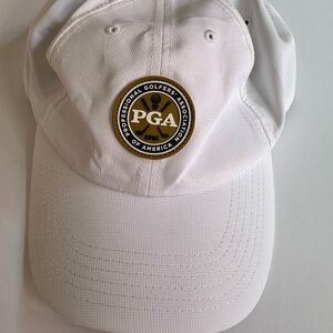 PGA White Golf Cap